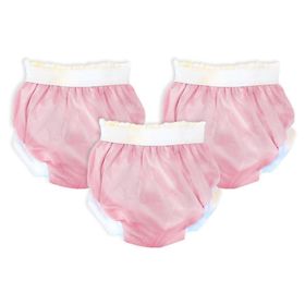 Sema Baby Lüks Pembe 10-15 kg 3'lü Alıştırma Külodu