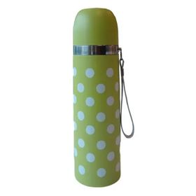 Sema Baby Yeşil Puantiyeli 500 ml Bebek Termosu