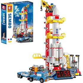 Sembo Block 203336 Yeni Nesil Fırlatma Üssü 728 Parça Yapı Blokları