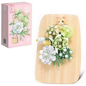 Sembo Block 611085 Chunyu Miaoxun Dekoratif Çiçekler