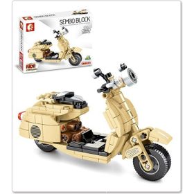 Sembo Block 701104 Motosiklet Yapı Oyuncak Blokları