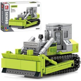 Sembo Block 705102 Zoomlion Lisanslı Mini Buldozer 280 Parça Yapı Blokları