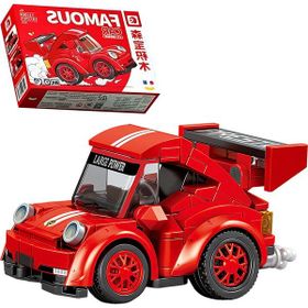 Sembo Block 714504A Mini Cars Kırmızı Yarış Arabası