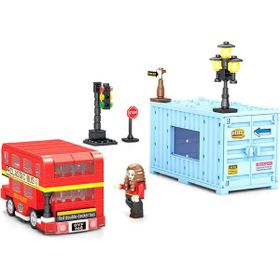 Sembo Block 714514 Famous Cars Londra Çift Katlı Otobüs