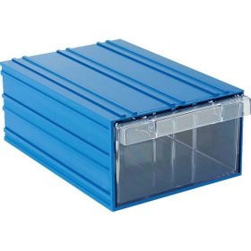 Sembol 501-2 Mavi Şeffaf Plastik Set Çekmeceli Kutu