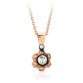 Sembol Gold 0.14 Karat Elmas Tektaş Kolye