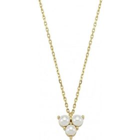 Sembol Gold 0.5 cm İncili Cemre 14 Ayar Altın Kolye