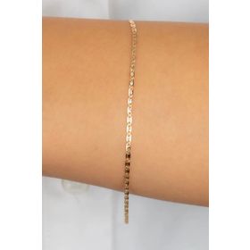 Sembol Gold 14 Ayar 3 mm Nonna Altın Bileklik