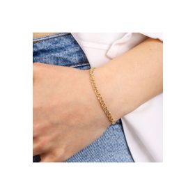 Sembol Gold 14 Ayar 3 mm Nonna Altın Bileklik