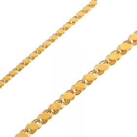 Sembol Gold 14 Ayar 4 mm Pullu Altın Bileklik