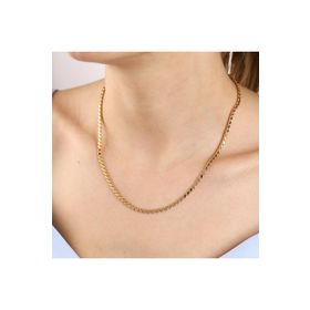 Sembol Gold 14 Ayar 45 cm Altın Pullu Zincir
