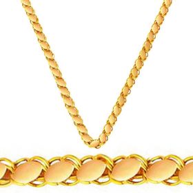 Sembol Gold 14 Ayar 45 cm Altın Pullu Zincir
