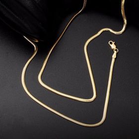 Sembol Gold 14 Ayar 50 cm Balık Sırtı Altın Zincir