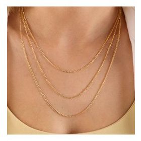 Sembol Gold 14 Ayar Altın 55 cm 2.0 mm Gurmet Zincir