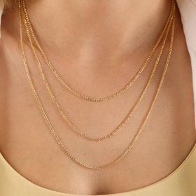 Sembol Gold 14 Ayar Altın 55 cm 2.0 mm Gurmet Zincir