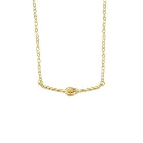 Sembol Gold 14 Ayar Altın Aşk Düğümü Kolye