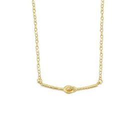 Sembol Gold 14 Ayar Altın Aşk Düğümü Kolye