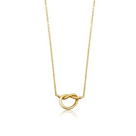 Sembol Gold 14 Ayar Altın Aşk Düğümü Kolye