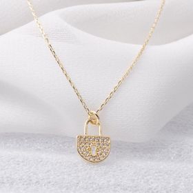 Sembol Gold 14 Ayar Altın Asma Kilit Kolye
