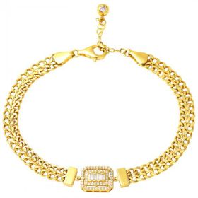 Sembol Gold 14 Ayar Altın Baget Bileklik