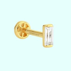 Sembol Gold 14 Ayar Altın Baget Tragus Piercing