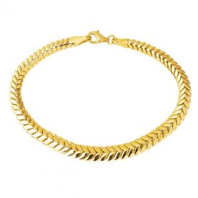 Sembol Gold 14 Ayar Altın Balıksırtı Bileklik