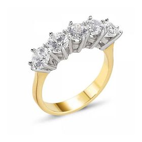Sembol Gold 14 Ayar Altın Beştaşlı 4.90 gr Yüzük