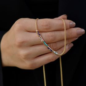 Sembol Gold 14 Ayar Altın Cetaş Fortuna Kolye