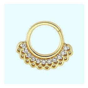 Sembol Gold 14 Ayar Altın Halka Piercing