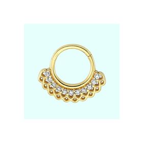 Sembol Gold 14 Ayar Altın Halka Piercing
