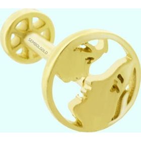 Sembol Gold 14 Ayar Altın Human Tragus Piercing