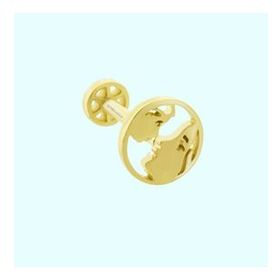 Sembol Gold 14 Ayar Altın Human Tragus Piercing