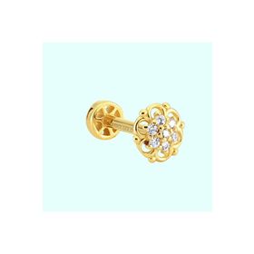 Sembol Gold 14 Ayar Altın Tragus Piercing