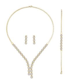 Sembol Gold 14 Ayar Çiçekli Salkımlı 25.00 gr Set
