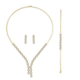 Sembol Gold 14 Ayar Çiçekli Salkımlı 25.00 gr Set