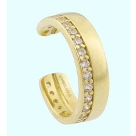 Sembol Gold 14 Ayar Earcuff Taşlı Altın Kıkırdak Küpe