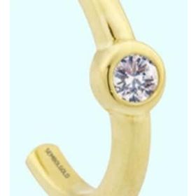 Sembol Gold 14 Ayar Earcuff Tektaş Altın Kıkırdak Küpe