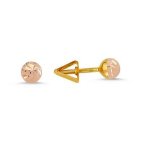 Sembol Gold 14 Ayar İğne Altın Çocuk Küpe