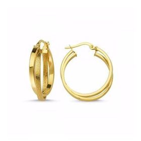 Sembol Gold 14 Ayar İtaly Altın Halka Küpe