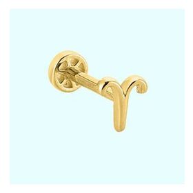Sembol Gold 14 Ayar Koç Burcu Altın Tragus Piercing