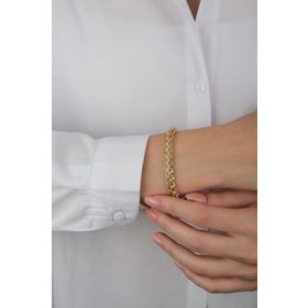 Sembol Gold 14 Ayar Taşsız Altın Viyana Bileklik