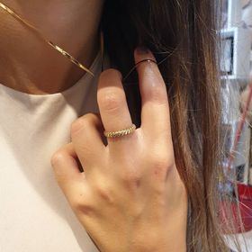 Sembol Gold 14 Ayar Taşsız Burma Altın Yüzük