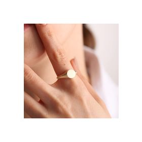 Sembol Gold 14K Kişiselleştir Altın Şövalye Yüzük