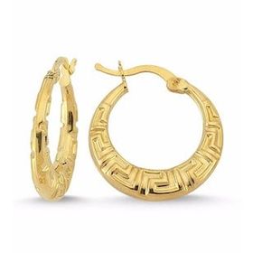 Sembol Gold 2.0 cm 14 Ayar Altın Halka Küpe