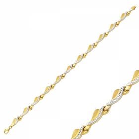 Sembol Gold Altın Pres Bileklik