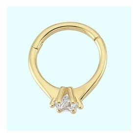 Sembol Gold Tektaş 14 Ayar Altın Halka Piercing