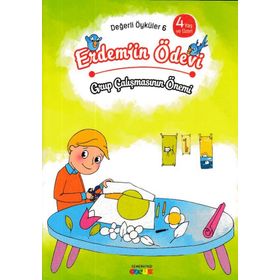 Semerkand Yayınları Değerli Öyküler 6 - Erdem'in Ödevi - Grup Çalışmasının Önemi