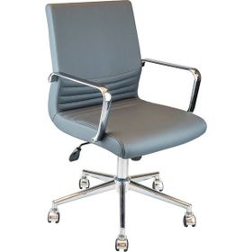 Sempre Side Antrasit Ofis Çalışma Koltuğu