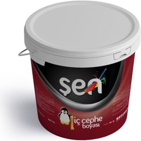 Şen Beyaz 2,5 lt Silikonlu Mat İç Cephe Boya