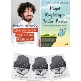 Sen Yola Çık Yol Sana Görünür ve Hayat Kaybettiğin Yerden Başlar 2'li Set - Hakan Mengüç - Miraç Çağrı Aktaş